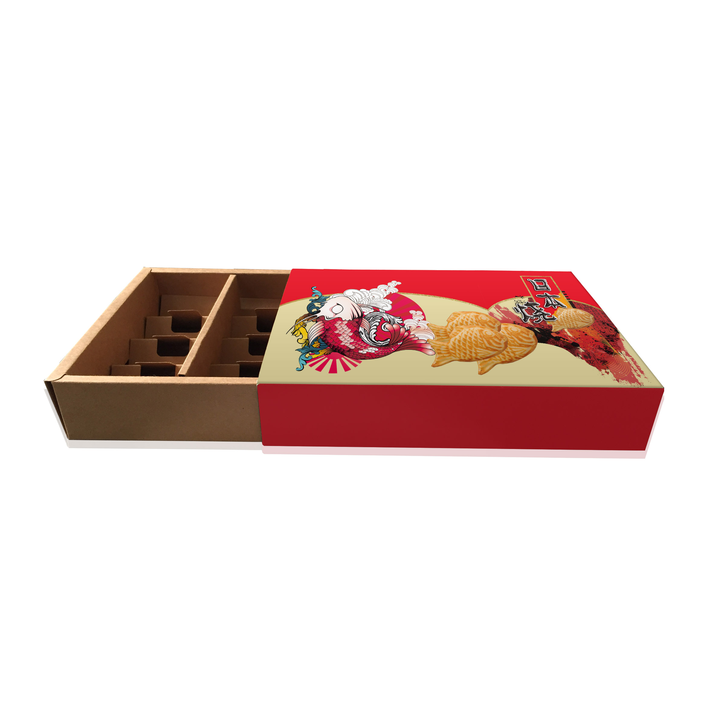 B-48 糕點食品抽屜紙盒